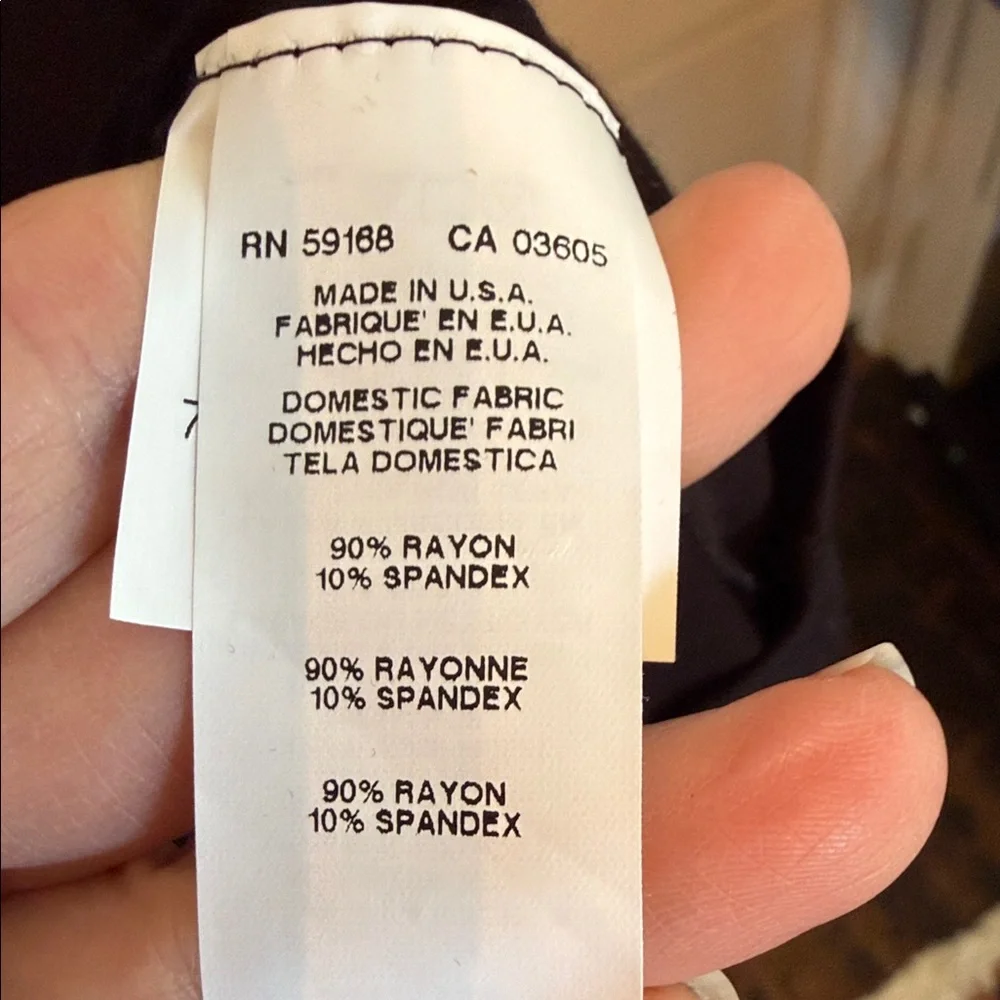 NWT Karen Kane Black Jersey Midi Dress Effortless Travel Luxe sporty everyday